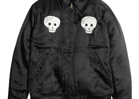 【WESTRIDE】FOREVER SKULL SOUVENIR JACKET