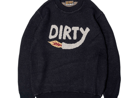 【AT-DIRTY】DIRTY FIRE KNIT