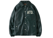 【AT-DIRTY】BOLD LEATHER COACH JACKET
