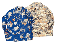 【DRESS HIPPY】BASEBALL USA L/S SHIRT