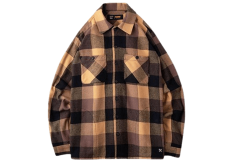 【BLUCO】Buffalo Check flannel Shirts