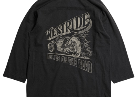 【WESTRIDE】25SS VINTAGE FOOTBALL TEE-2 NO PUBLIC