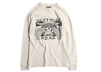 【WESTRIDE】25FW VINTAGE PRINT LONG TEE: 25-01