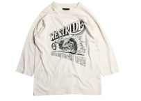 【WESTRIDE】25SS VINTAGE FOOTBALL TEE-2 NO PUBLIC