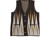 【WESTRIDE】25FW ARGYLE CHIMAYO VEST