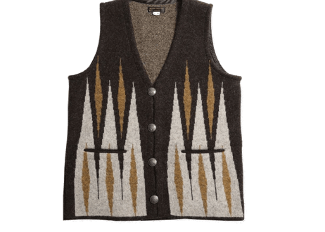【WESTRIDE】25FW ARGYLE CHIMAYO VEST