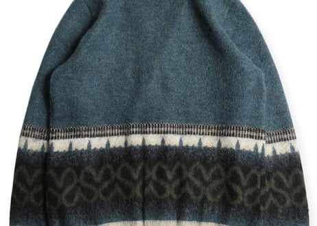 【WESTRIDE】VINTAGE MOHAIR ARGYLE BORDER CARDIGAN