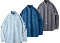 【BLUCO】8oz Denim B/D Shirts