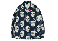 【DRESS HIPPY】 FACE TWO SKULL L/S SHIRT