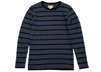 【WESTRIDE】20FW CLASSIC RIB RANDOM BORDER SWEATER
