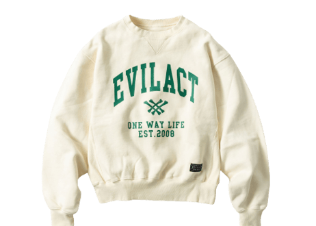 【EVILACT】HEAVY CREW NECK