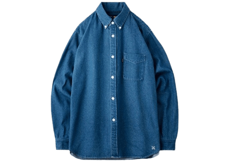 【BLUCO】8oz Denim B/D Shirts