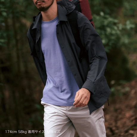 【STATICBLOOM】ALL ELEVATION L/S M's(オールエレベーションロングスリーブ)