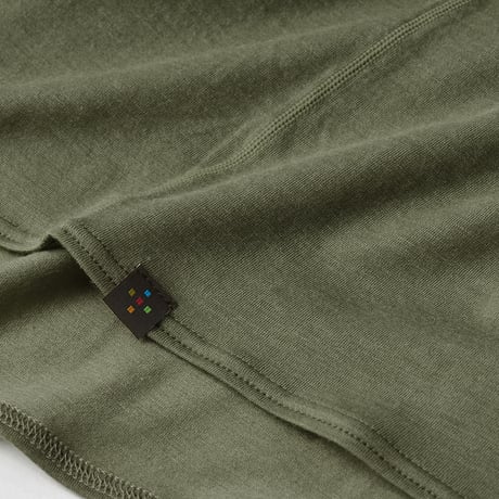 【AXESQUIN（アクシーズクイン）】Creare Merino Tencel SS Tee（クレアーレメリノテンセル ショートスリーブティー）