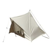 【Ellis Canvas Tent / エリスキャンバステント】THE PRAIRIE TENT 12FT×12FT　フロア脱着式テント