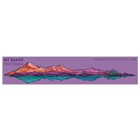 Hydrascape Mt. Baker & Twin Sisters Miniscape Sticker ハイドラスケープ　ステッカー　ミニ