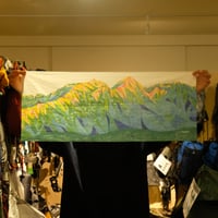 【soar art Works】手ぬぐい（八ヶ岳）