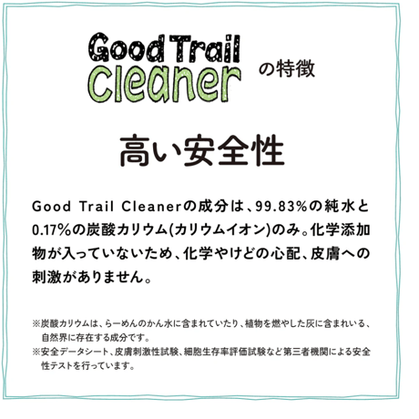 asobito(アソビト) 水がいらないGood Trail Cleaner
