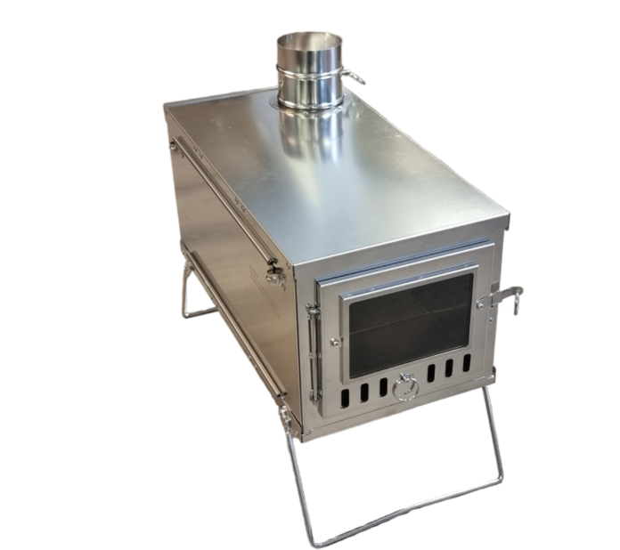 NORTENT ノルテント ステンレス 薪ストーブ キャンプ アウトドア なが