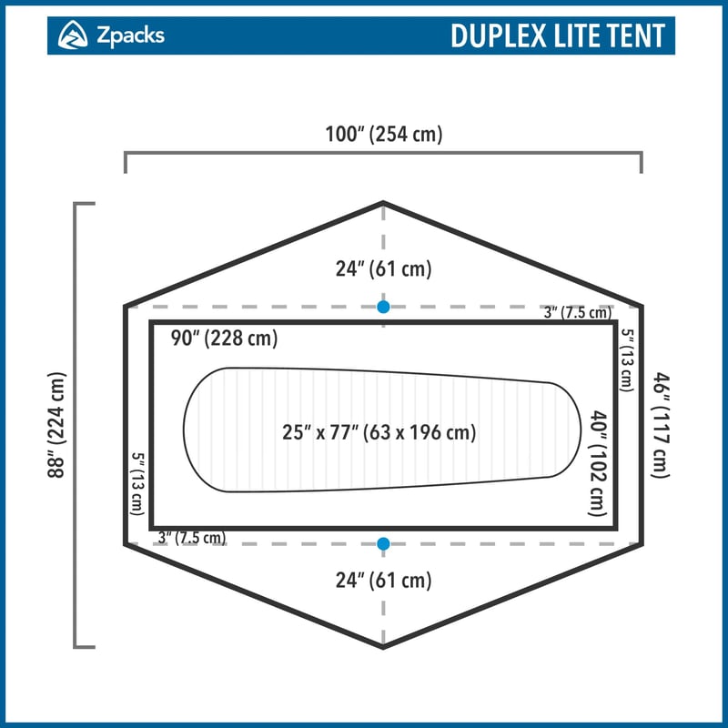 Zpacks】Duplex Lite Tent ジーパックス テント | yellowkni