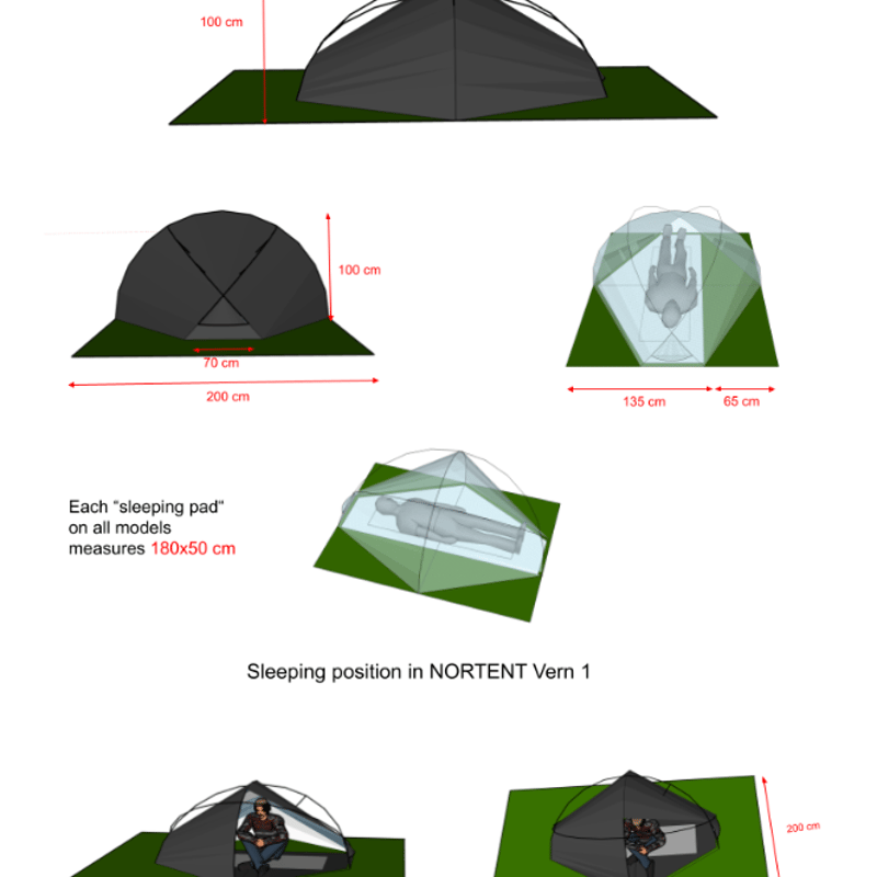 NORTENT Vern １ (NEW version）フロアセット NORTENT Vern 1 – NORTENT of Norway