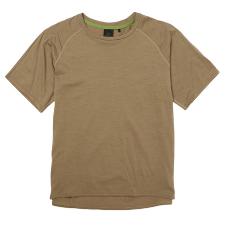 【AXESQUIN（アクシーズクイン）】Creare Merino Tencel SS Tee（クレアーレメリノテンセル ショートスリーブティー）