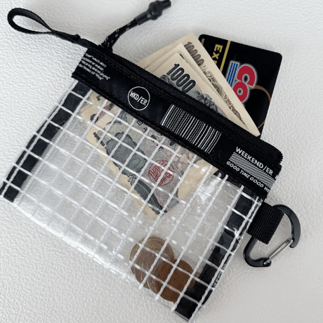 【Weekender（ウィークエンダー）】Flat Case  BLK