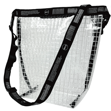 [WEEKEND(ER)] GRID Roll top ＋ Shoulder strap BLK