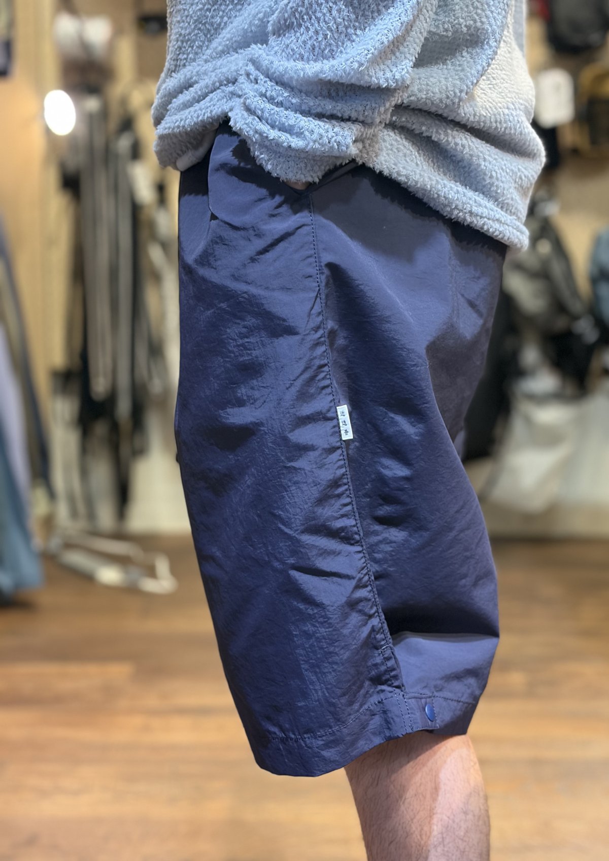 迷迭香（マンネンロウ）】Nylon Harvest Loose Shorts（マンネンロウ