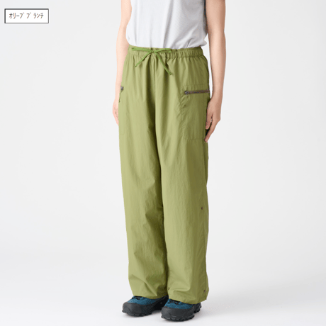 【AXESQUIN（アクシーズクイン）】Womens Hutte Wide Pant（ウィメンズ ヒュッテ ワイド パンツ）