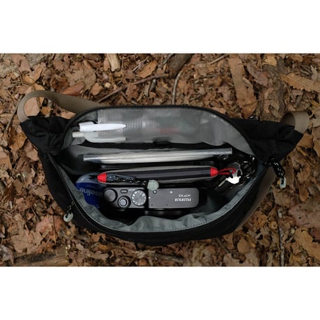 【EXPED（エクスペド）】Travel Belt Pouch ブラックメランジ