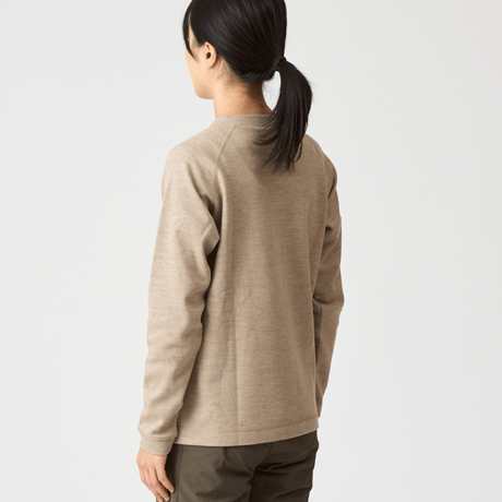 【AXESQUIN（アクシーズクイーン）】Women's Merino Wool Sweater