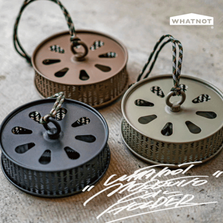 WHATNOT／モスキートコイルホルダー マットブラック｜MOSQUITO COIL HOLDER