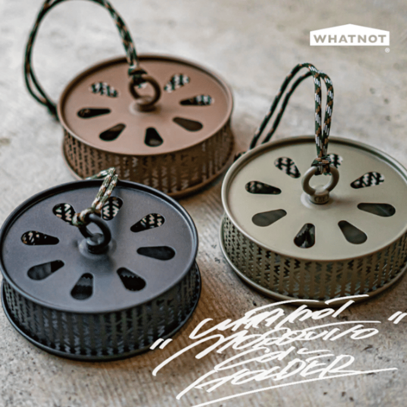WHATNOT モスキートコイルホルダー　ブラック　2個セット WHATNOT／モスキートコイルホルダー｜MOSQUITO COIL HOLDER