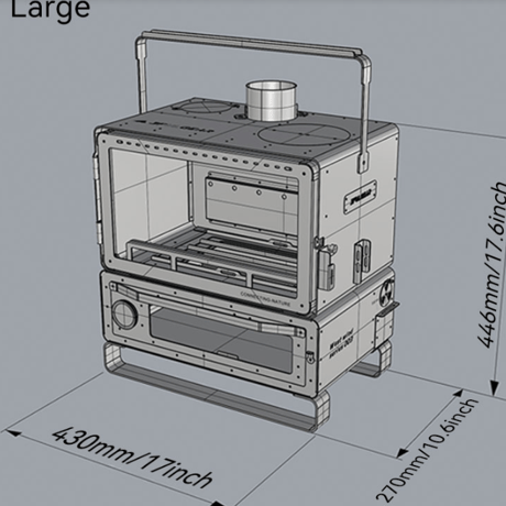 【3FULGEAR】　West Wind Stove
