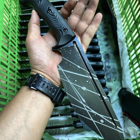 Work Tuff Gear（ワークタフギア）Nomad Field Knife Splatter（ノマドフィールドナイフ　スプラター）