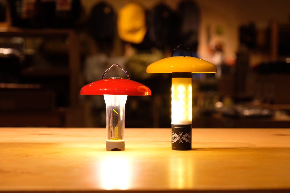 ハイコ　ランプ　きのこ Heico Lamp]キノコの可愛いランプPinkはハンドメイド