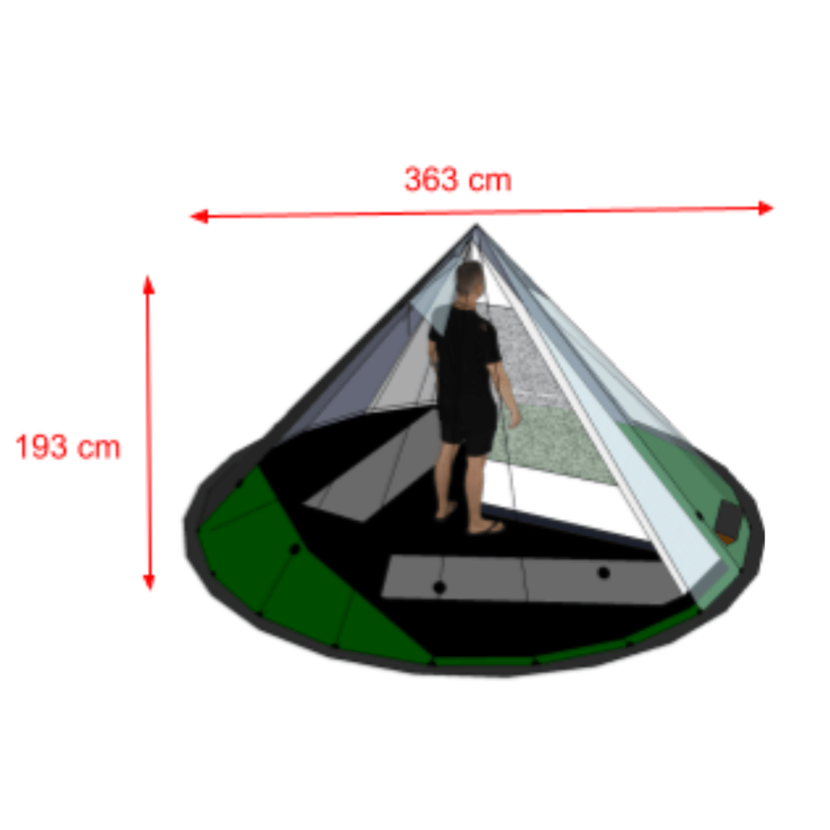 NORTENT】Lavvo4 ARCTIC 【ノルテント/ラヴォ4アークティック