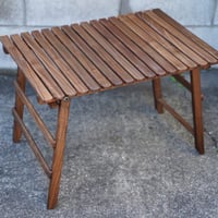 【CAMP MANIA PRODUCTS（キャンプマニアプロダクツ）】COMPACT MID TABLE オイルフィニッシュ