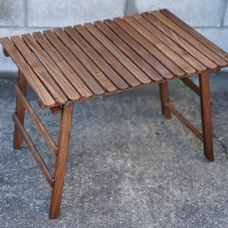 【CAMP MANIA PRODUCTS（キャンプマニアプロダクツ）】COMPACT MID TABLE オイルフィニッシュ