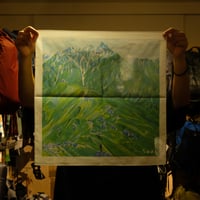 【soar art Works】バンダナ（槍ヶ岳）