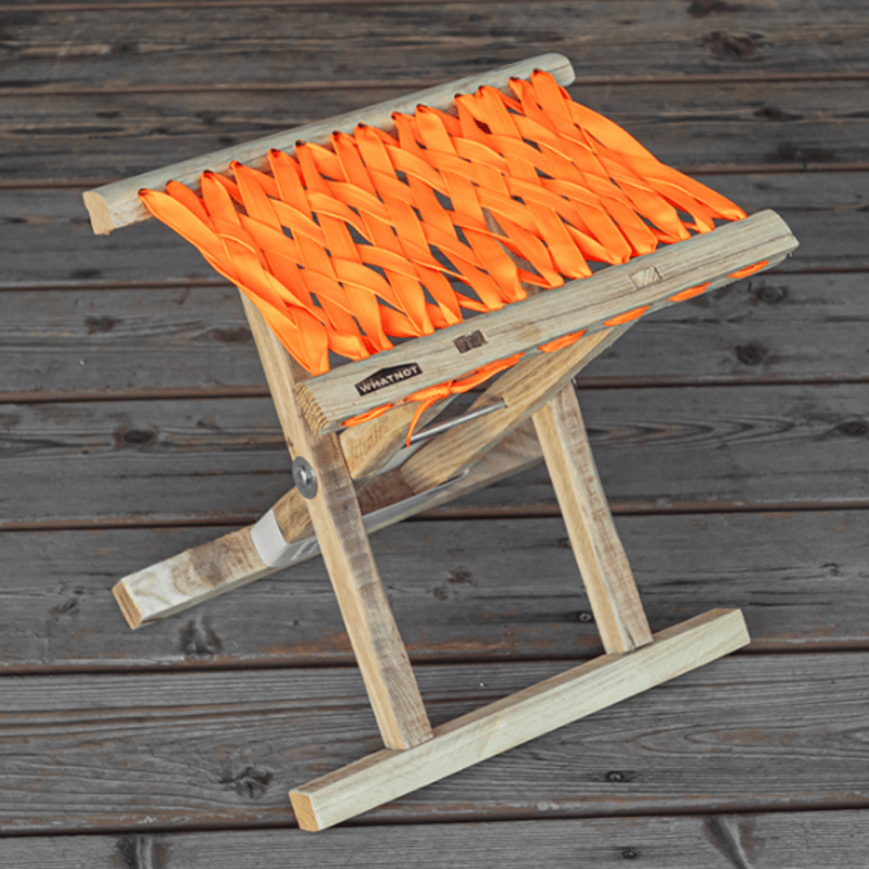 WHATNOT／ランバージャックスチェア オレンジ | yellowknife Outdoor