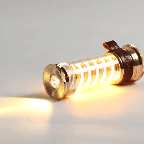 【BEAR BONES（ベアボーンズ）】 エジソンライトスティック LED 2.0 ブラス