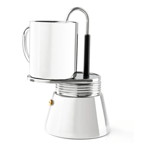 【GSI】ステンレス ミニエスプレッソメーカーセット 1 CUP