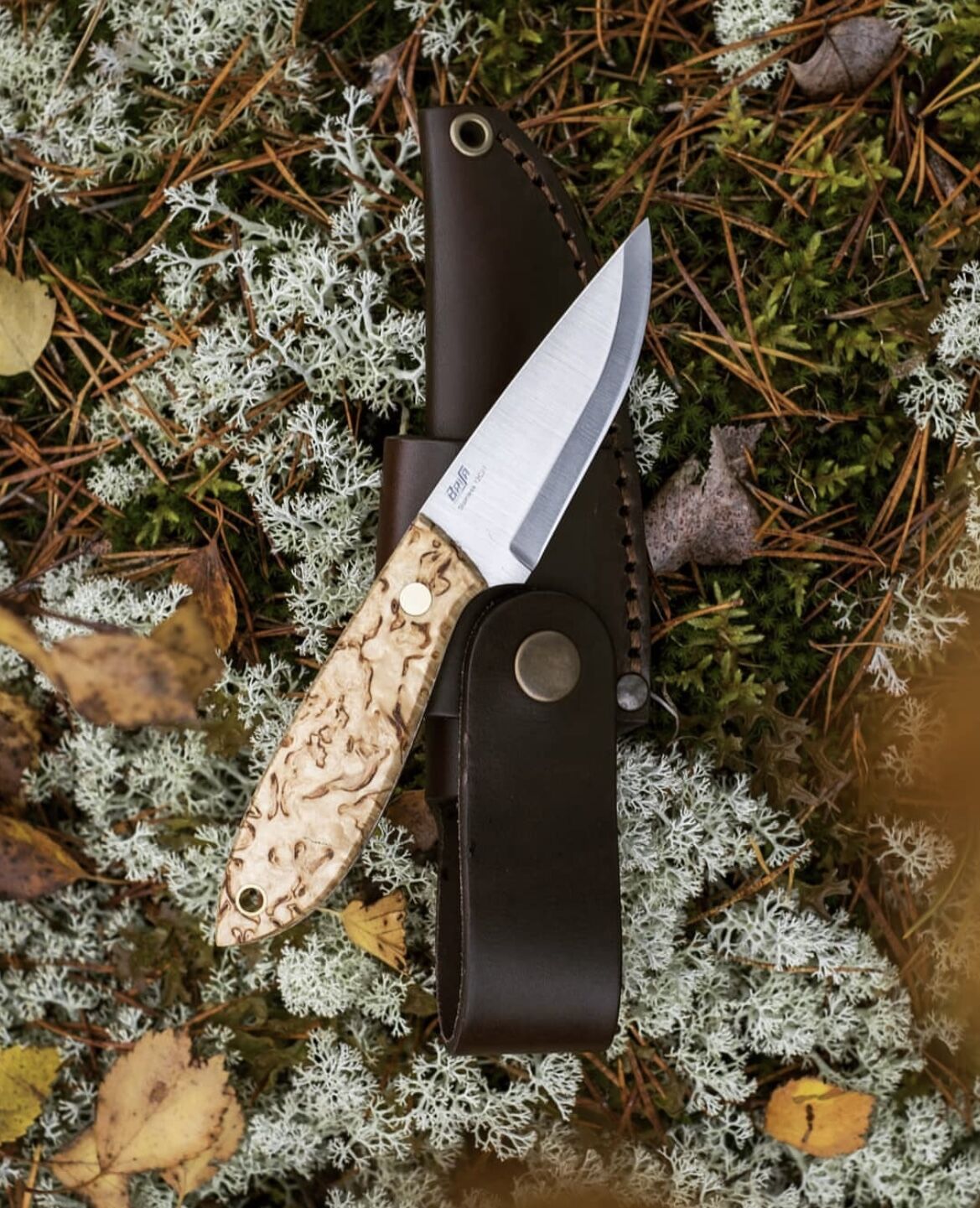 BRISA/ブリサ】 アウトドアナイフ BOBTAIL 80 / ボブテイル カーリー