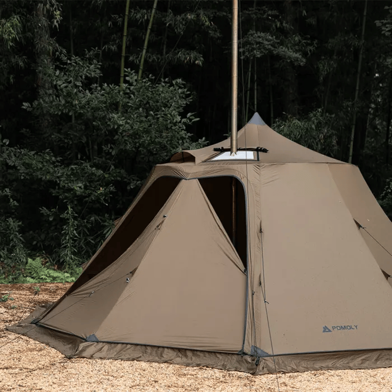 美品　POMOLY circle 6 サークル6 ワンポールシェルター POMOLY Circle 6(ポモリー サークル6)が新入荷！ | GOOD OPEN