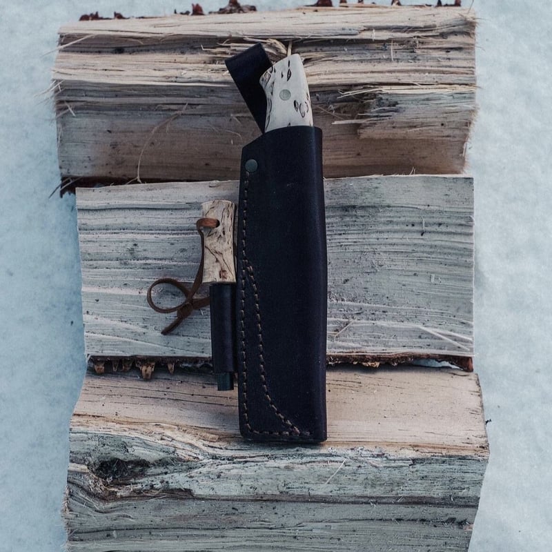 BRISA/ブリサ】 アウトドアナイフ TRAPPER 95 / トラッパー カーリー