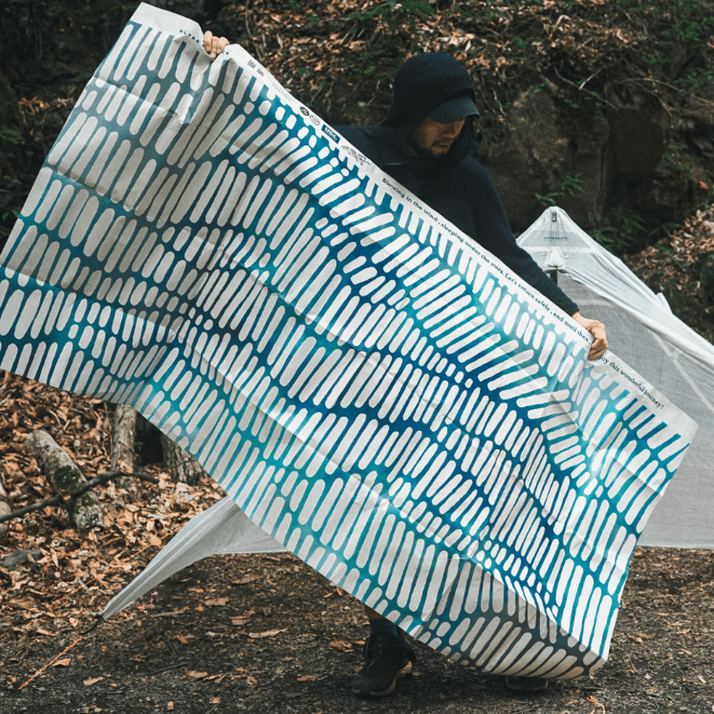 ULTRAGOODLUCK】 タイベックシート/梅花藻 | yellowknife Outd