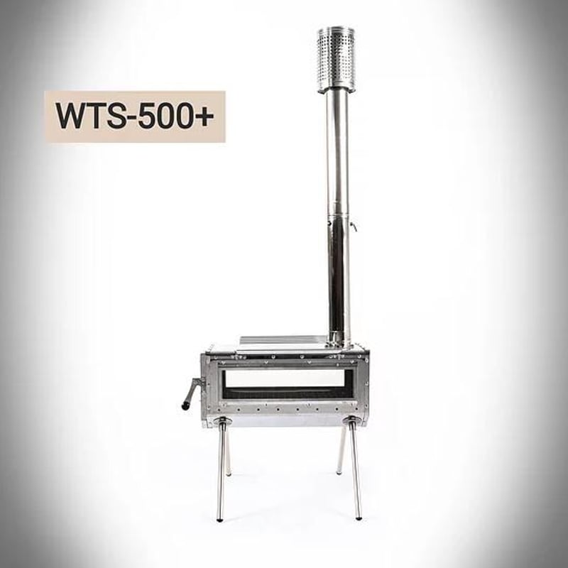 ワークタフストーブ　WTS-500 両面ガラス　薪ストーブ762cm