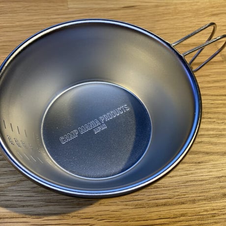 【Camp Mania Products（キャンプマニアプロダクツ）】STAINLESS CUP SC320 ”easy wash coating” シェラカップ